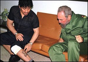 maradona-castro