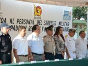 CEREMONIA DE BIENVENIDA AL PERSONAL DEL SERVICIO MILITAR NACIONAL CLASE 1998, ANTICIPADOS, REMISOS Y DAMAS VOLUNTARIAS