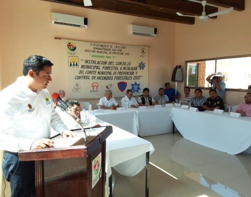 COEPROC SUMA ESFUERZOS EN EL COMBATE DE INCENDIOS FORESTALES