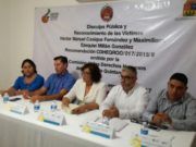 RECHAZA DISCULPA PÚBLICA DE LA FISCALÍA GENERAL, HÉCTOR CASIQUE FERNÁNDEZ