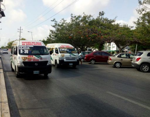 SINTRA SE LAVA LAS MANOS POR ALZA DEL TRANSPORTE EN CANCÚN