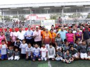 ENTREGÓ JUAN CARRILLO CANCHAS DEPORTIVAS HABILITADAS Y EQUIPADAS