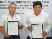 LUIS TORRES FIRMA CONVENIO DE COLABORACIÓN CON EL IFEQROO EN MATERIA DE INFRAESTRUCTURA