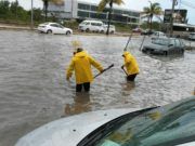 FUERTES LLUVIAS EN CANCÚN OBLIGAN A SUSPENDER EVENTOS POR 47 ANIVERSARIO
