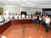 LUIS TORRES LE TOMA PROTESTA A FABIÁN HERRERA COMO CRONISTA DE LA CUIDAD