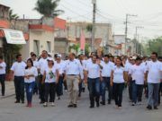 ALEXANDER ZETINA ENCABEZÓ EL DESFILE DEL «DÍA DEL TRABAJO» EN BACALAR