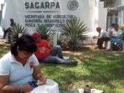 CAMPESINOS EXIGEN LA DESTITUCIÓN DEL DELEGADO DE LA SAGARPA, CESAR ARMANDO ROSALES CANCINO