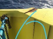 Denuncian ciudadanos ruptura en ferry de carga que realiza el cruce de Calica a Cozumel