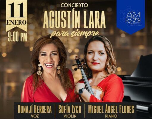 Música | Agustín Lara para siempre se presenta en Cancún y Playa del Carmen para deleitar a los seguidores del «Flaco de Oro»