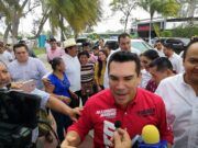 Asiste Alejandro Moreno Cárdenas a la toma de protesta de Candy Ayuso y Alonso Ovando como nueva dirigencia estatal del PRI