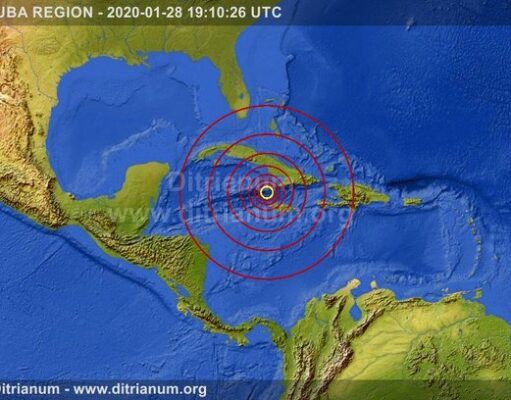 Terremoto de 7.7 grados Richter en Jamaica se siente levemente en Quintana Roo
