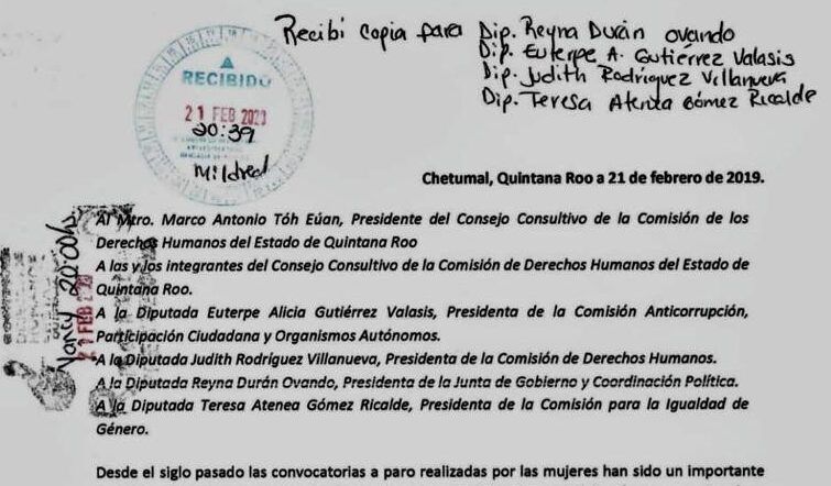 2020-02-22 Denuncia Cdheqroo 1 - copia