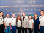 BJ | Será Cancún sede del Tour Mundial de Voleibol de Playa, participarán 200 de los mejores deportistas: Mara Lezama