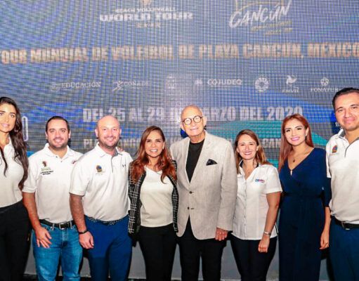 BJ | Será Cancún sede del Tour Mundial de Voleibol de Playa, participarán 200 de los mejores deportistas: Mara Lezama