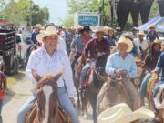Bacalar | Participó Alexalder Zetina en tradicional cabalgata de Vallehermoso