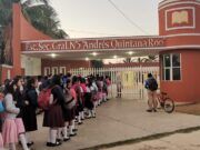 JMM | Filtros de salud provocan largas filas en escuelas de la Zona Maya