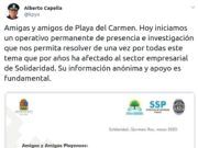Cimbran al Mando Único denuncias de restauranteros por ‘derecho de piso’