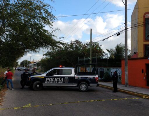 BJ | Ejército retira granada hallada en la Región 513 de Cancún sobre la avenida Chac-Mool con Politécnico