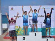 Deportes | Deportistas de Benito Juárez se imponen en competencia estatal de Triatlón
