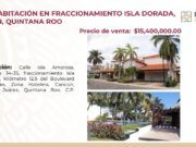 BJ | Subastan residencia de Isla Dorada en zona hotelera de Cancún