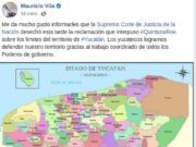 Da SCJN razón a Yucatan y falla en contra de Quintana Roo en la controversia territorial