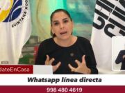 Desmintió Mara Lezama que su asesor, Antonio Meckler, falleciera por COVID19: “Quisieron sacar la noticia como grilla y amarillismo”, lamentó.