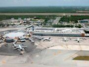 Pocos pero aún hay vuelos entre Estados Unidos y Cancún