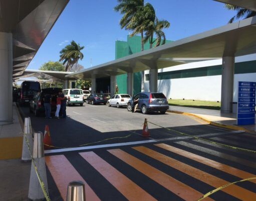 Cayeron operaciones en Aeropuerto de Cancún 75% en dos semanas