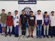 BJ | Rateros saquean OXXO en Cancún, se emborrachan y hacen fiesta. Ya fueron capturados