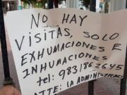 Con el fin de evitar un posible riesgo de contagio, personas fallecidas por Covid-19 son cremadas