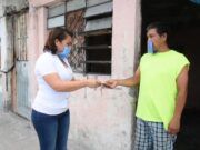 Congreso | Reyna Durán, Diputada de MORENA entrega apoyo económico a personas de escasos recursos