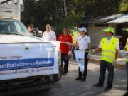 PM | Entrega Laura Fernández apoyos alimentarios en Leona Vicario