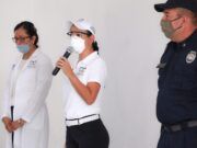 PM | Verifica Laura Fernández los protocolos de sanidad en la Secretaría municipal de Seguridad Pública y Tránsito como medidas de prevención de Covid-19