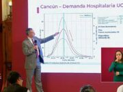 Cancún está por llegar al punto máximo de la pandemia, pero baja de casos no implicaría relajar medidas: López-Gatell