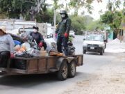 Bacalar | Retiran 40 toneladas de cacharros para combatir dengue, zika y chikungunya