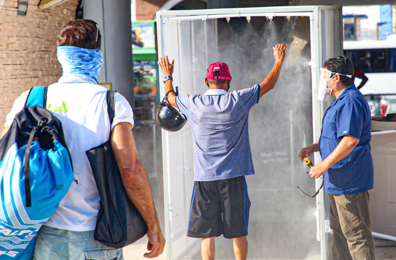 Tunel sanitizante