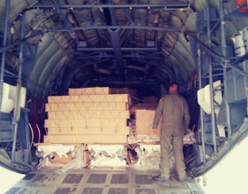 Defensa Nacional trae 22 toneladas de equipo y material médico a Chetumal