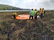 Bacalar | Incendio en Ichkabal se ha controlado en un 55%, ha arrasado con 2,900 hectáreas