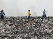 OPB | Lluvias ayudaron a apagar las llamas en el en el basurero municipal
