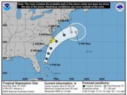 Clima | Depresión subtropical No. 1 puede evolucionar a huracán. Se ubica en la península de Florida, EE.UU.