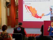 Mantiene Quintana Roo color naranja en el semáforo federal; presenta «descenso moderado»