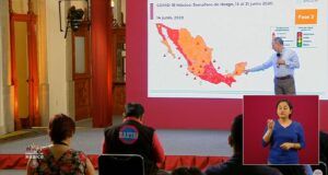 Mantiene Quintana Roo color naranja en el semáforo federal; presenta «descenso moderado»