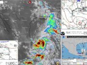 Clima | Tormenta tropical Cristobal mantiene cielos nublados, lluviosos y con actividad eléctrica en Quintana Roo