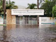 JMM | Escuela en la comunidad de Chunhuhub podría quedar bajo el agua por intensas lluvias