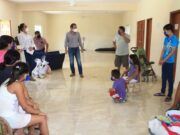 Bacalar | Gobierno de Alexander Zetina instaló albergues en la comunidad de «La Pantera» para resguardar y proteger a las familias