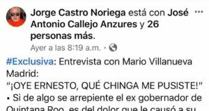 Jaguar Negro | Mario Villanueva se descarta para participar en política