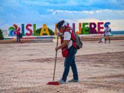 IM | Continúan las obras de limpieza y arreglos para mantener este destino en óptimas condiciones ante la reactivación paulatina