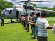 Bacalar | Comunidades afectadas reciben apoyo de autoridades municipales y Semar