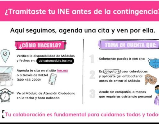 Pendientes de recoger casi 17 mil credenciales en QRoo |Reabre INE módulos a partir del 3 de agosto