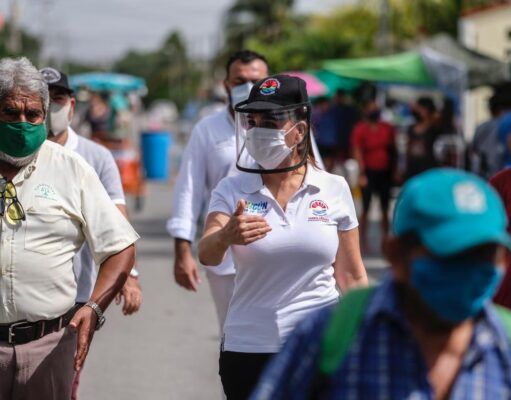 BJ | Verifica Mara Lezama cumplimiento de las medidas establecidas en la operación de los tianguis para evitar rebrotes